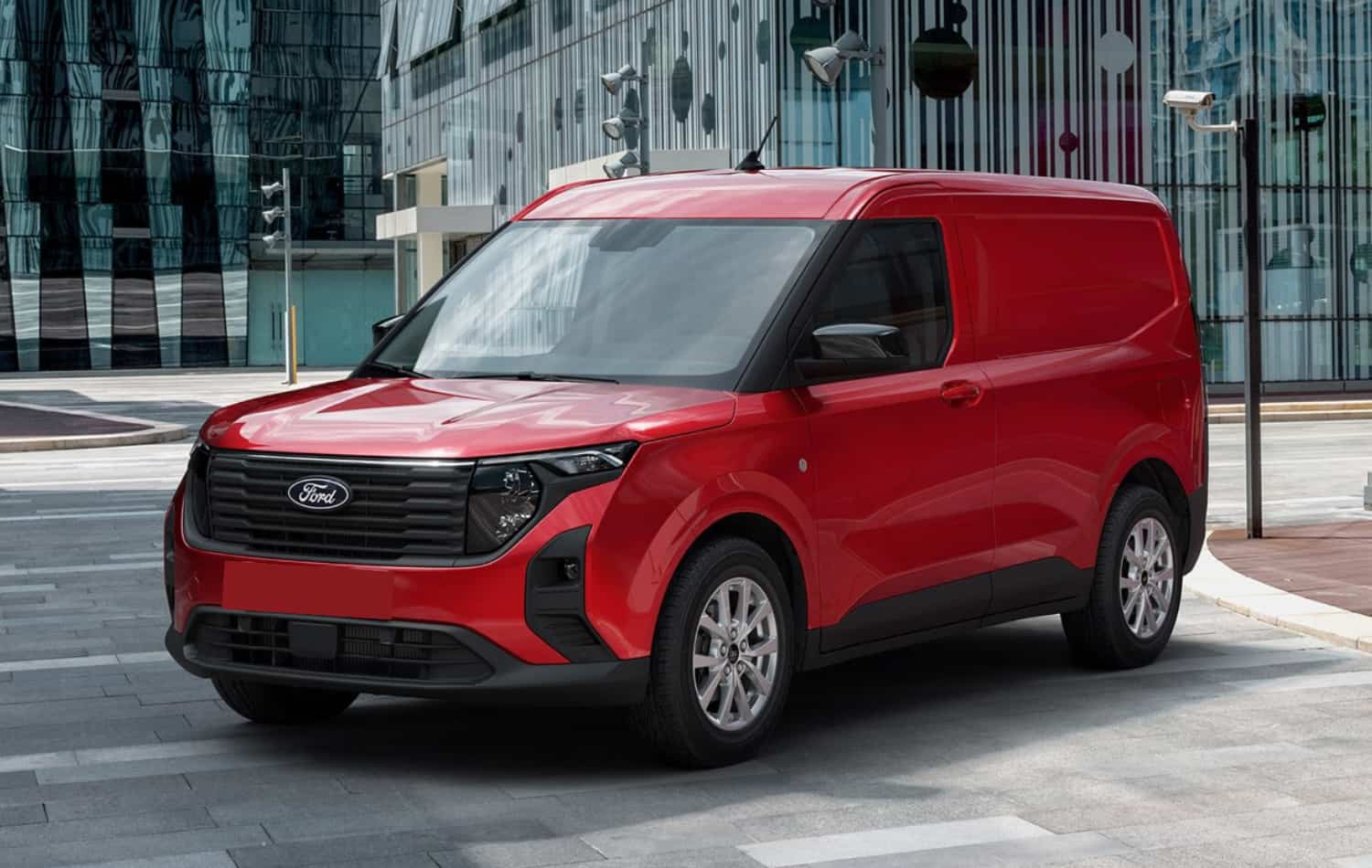 Ford Transit Courier 03 Ford Transit Courier roja