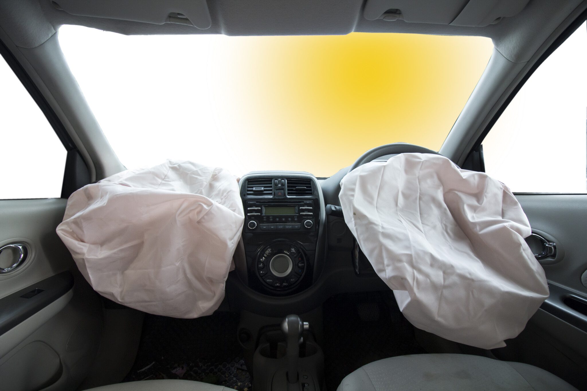 airbag coche coche airbag abierto