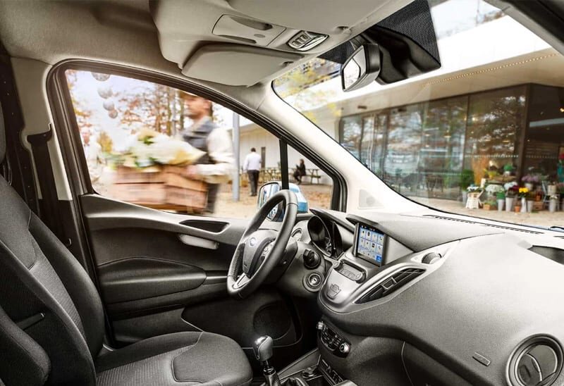 ford transit courier interior