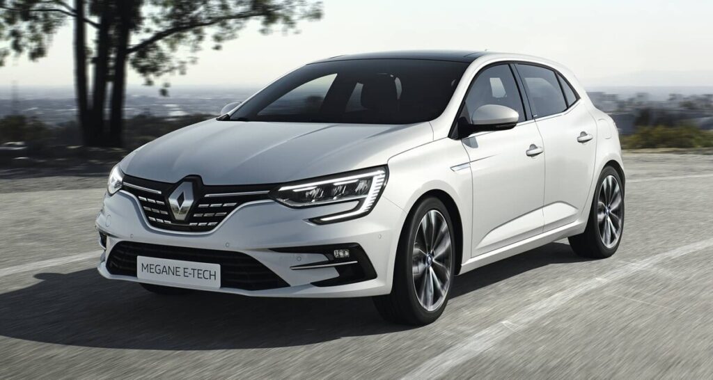 RENAULT MEGANE IV BERLINE E-TECH PLUG-IN (BFB PHEV) renault megane segunda mano eléctrico color blanco